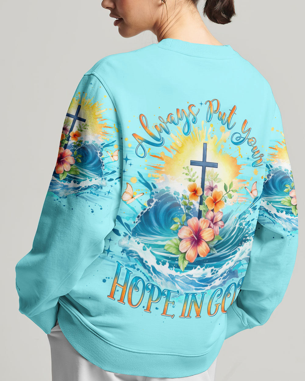 Always Put Your Hope In God Women's All Over Print Shirt - Yhln1010234