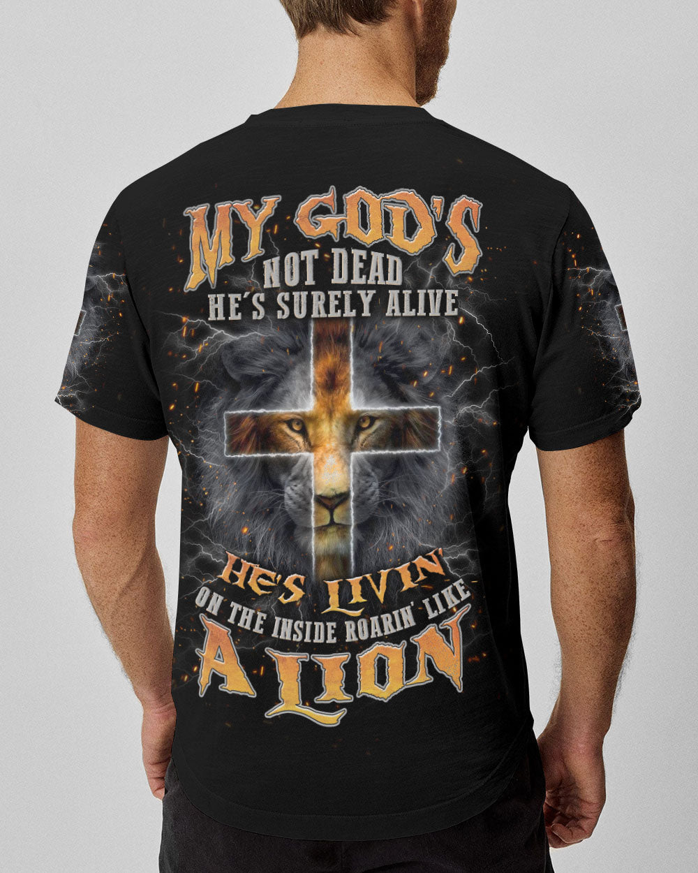 My God's Not Dead Men's All Over Print Shirt - Yhln1512234