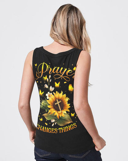 Prayer Changes Things Women's All Over Print Shirt - Yhln2508232