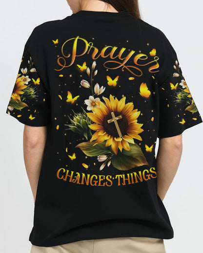 Prayer Changes Things Women's All Over Print Shirt - Yhln2508232