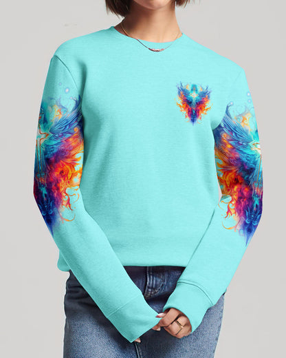 Faith Is Seeing Light Wings Women's All Over Print Shirt - Tlno2308234