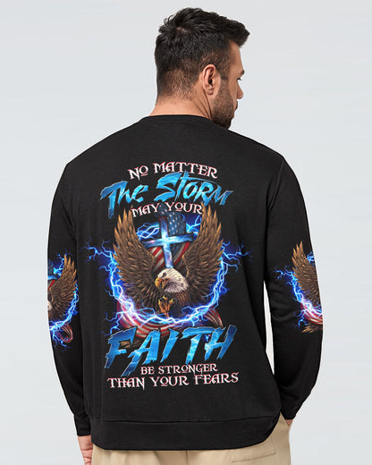 No Matter The Storm Men's All Over Print Shirt - Tltw1708233