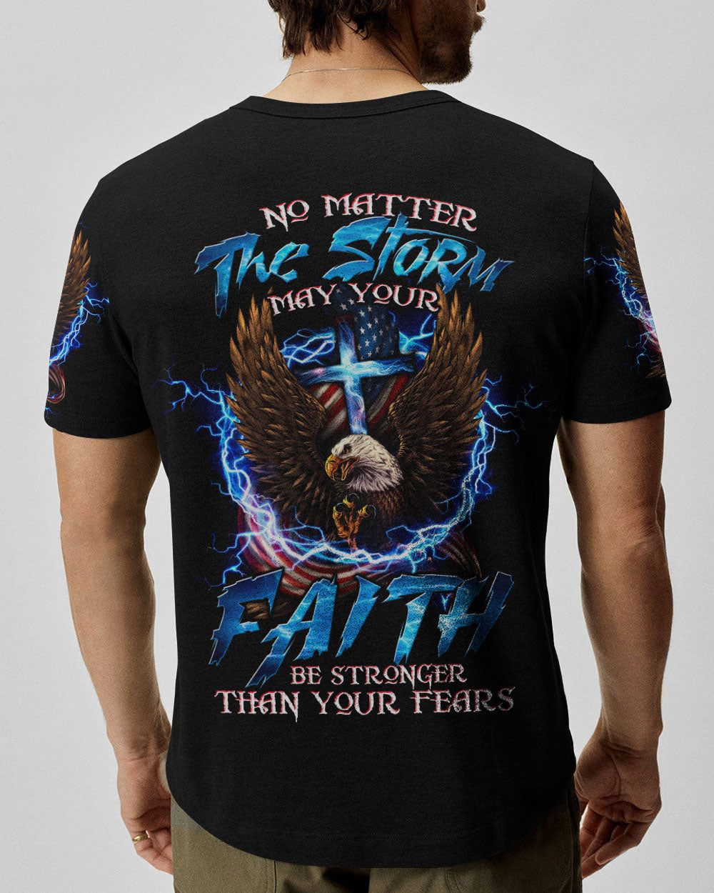 No Matter The Storm Men's All Over Print Shirt - Tltw1708233