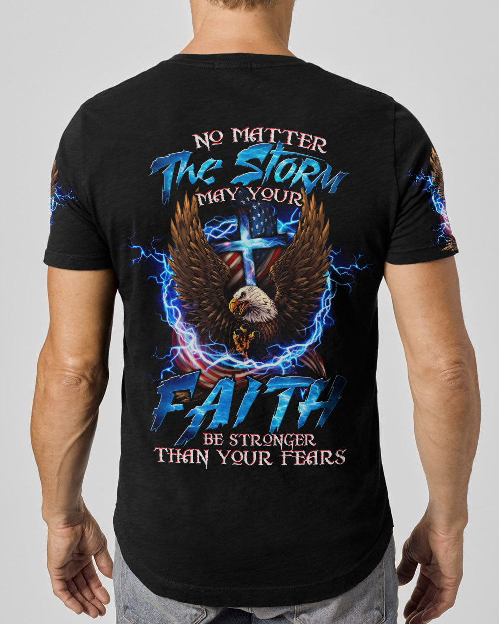 No Matter The Storm Men's All Over Print Shirt - Tltw1708233