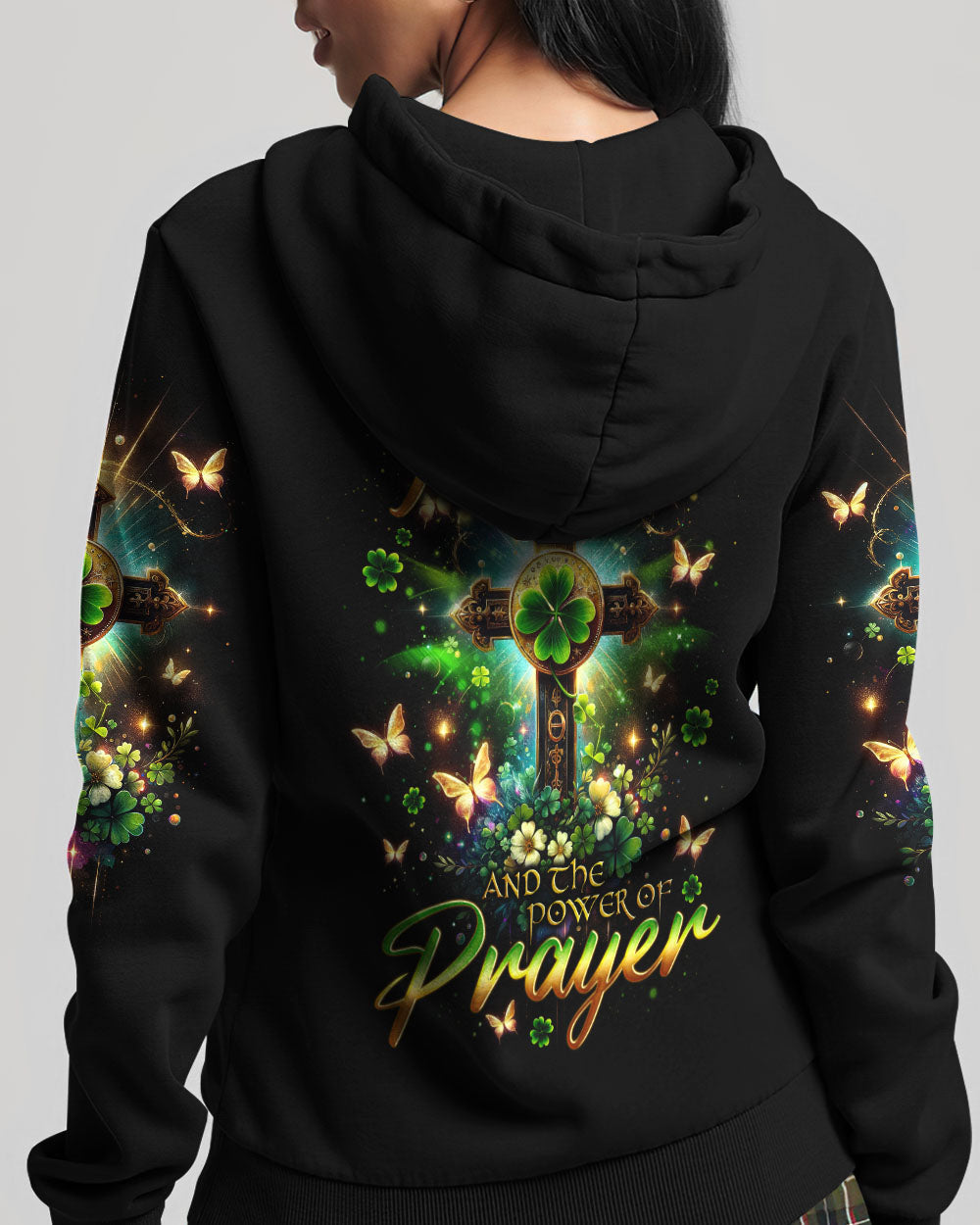 I Believe In God Patrick's Day Women's All Over Print Shirt - Tlno0501242