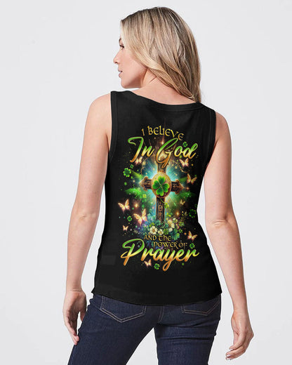 I Believe In God Patrick's Day Women's All Over Print Shirt - Tlno0501242