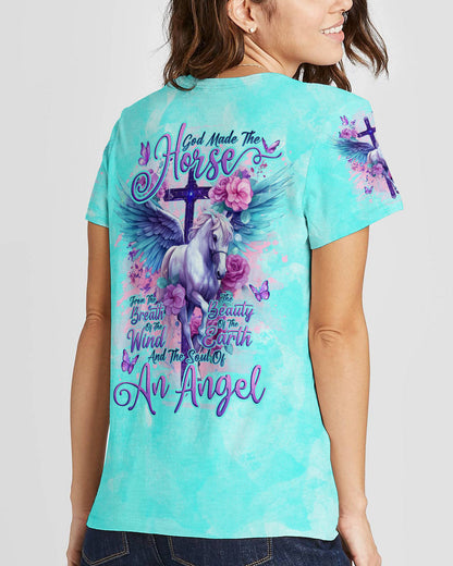 God Made The Horse Women's All Over Print Shirt - Tlno1310234