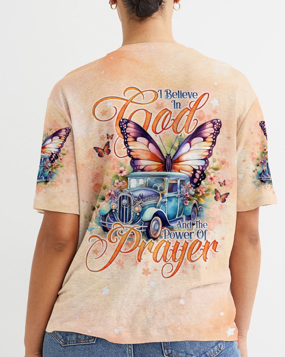 I Believe In God Women's All Over Print Shirt - Tlno2311234