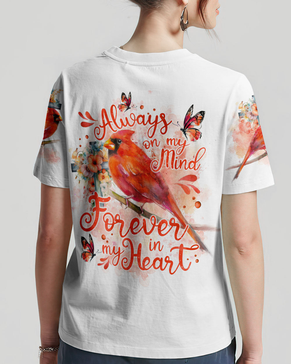 Always On My Mind Forever In My Heart Women's All Over Print Shirt - Tlno3108234