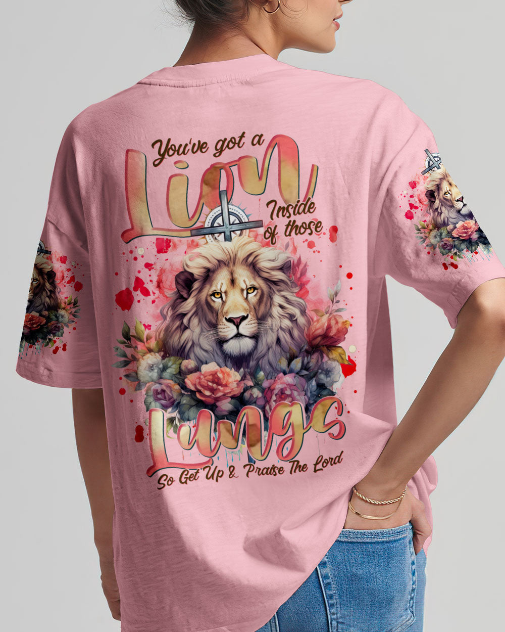 You've Got A Lion Women's All Over Print Shirt - Tlnt0410233