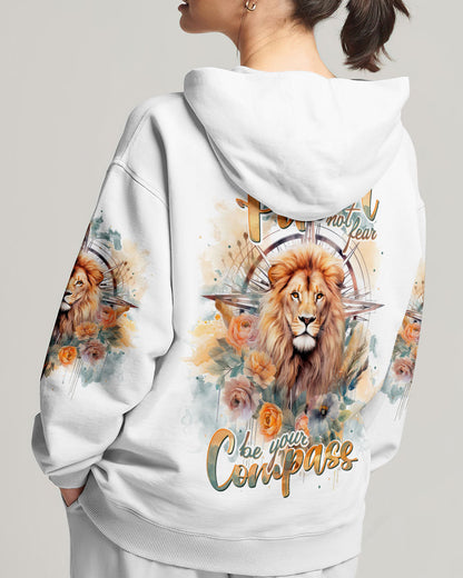 Let Faith Be Your Compass Lion Women's All Over Print Shirt - Tlnt0510233