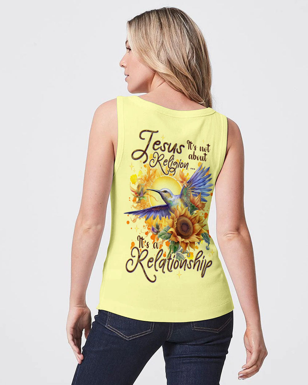 Jesus It's A Relationship Women's All Over Print Shirt - Tlnt0609234