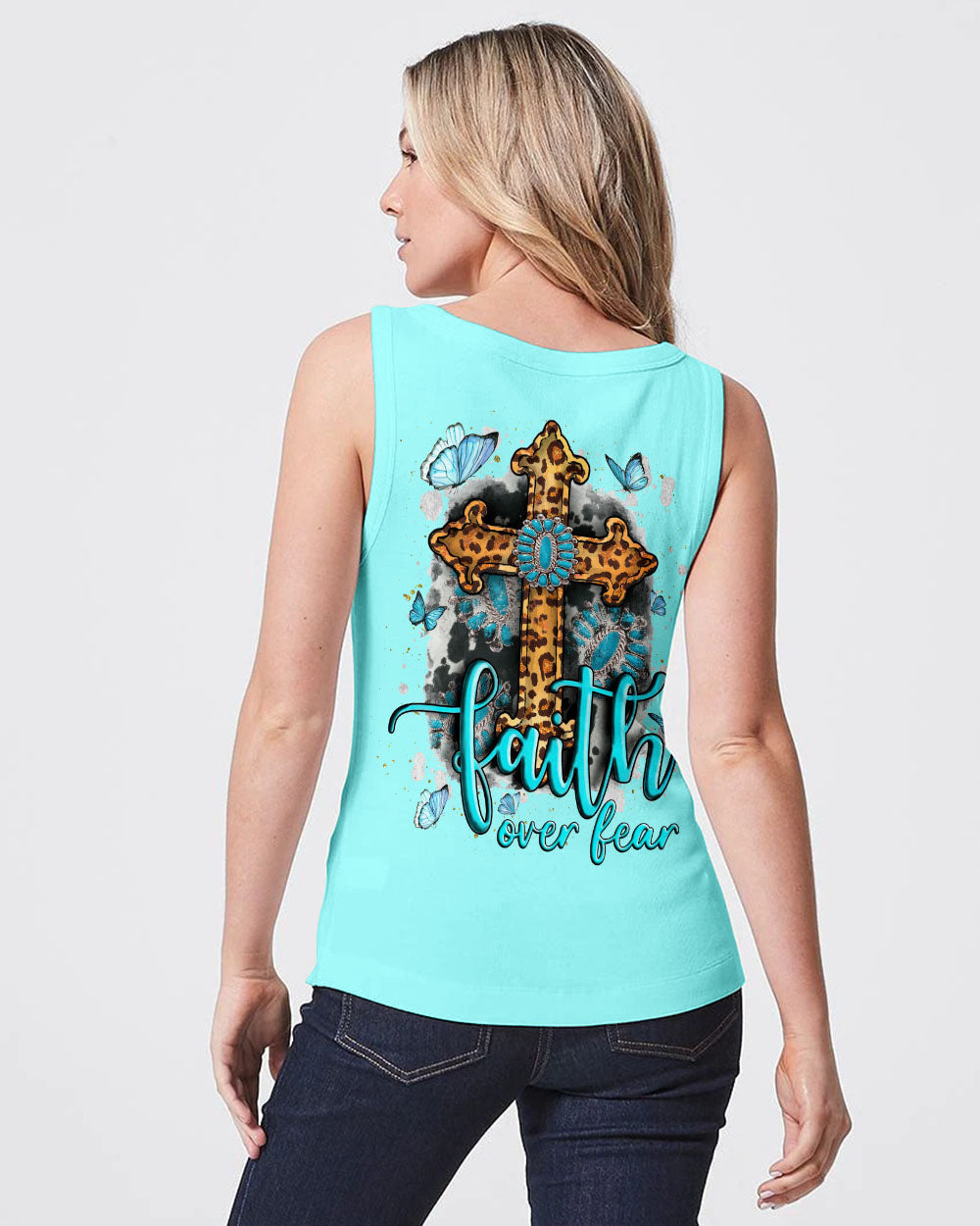 Faith Over Fear Women's All Over Print Shirt - Tlnt0709234