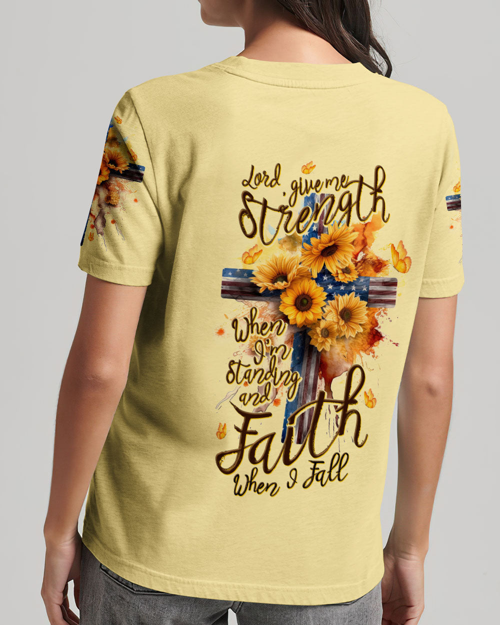 Lord Give Me Strength Women's All Over Print Shirt - Tlnt1008235