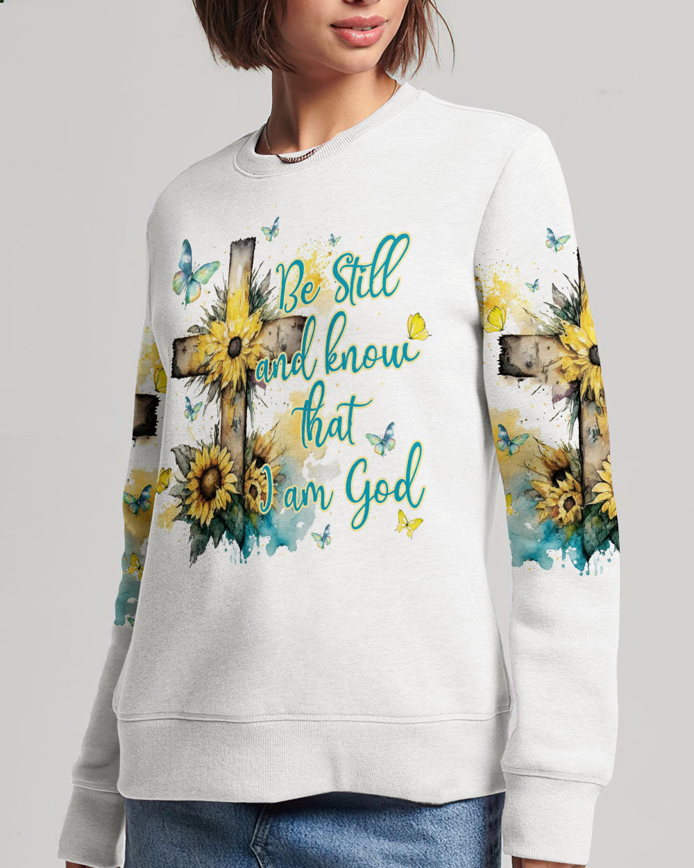 Be Still And Know That I Am God Women's All Over Print Shirt - Tlnt1409233