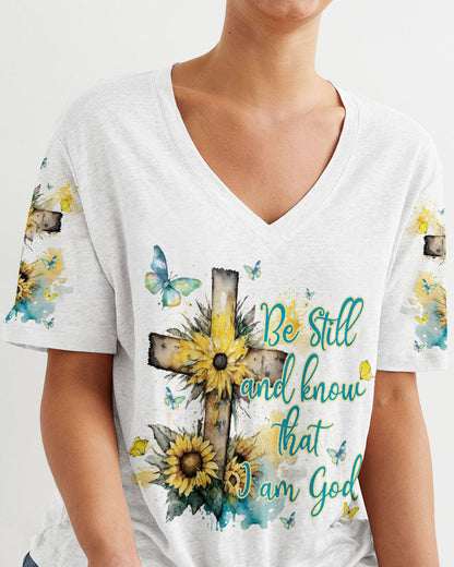 Be Still And Know That I Am God Women's All Over Print Shirt - Tlnt1409233