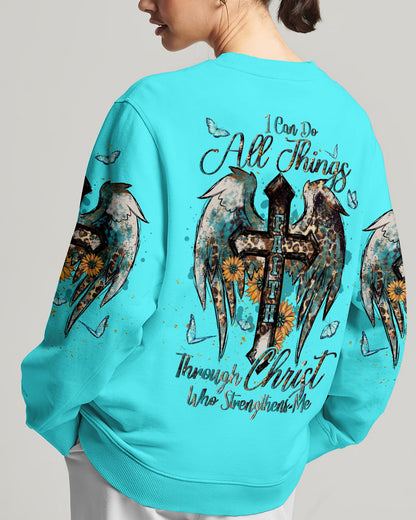 I Can Do All Things Cross Women's All Over Print Shirt - Tlnt1608232