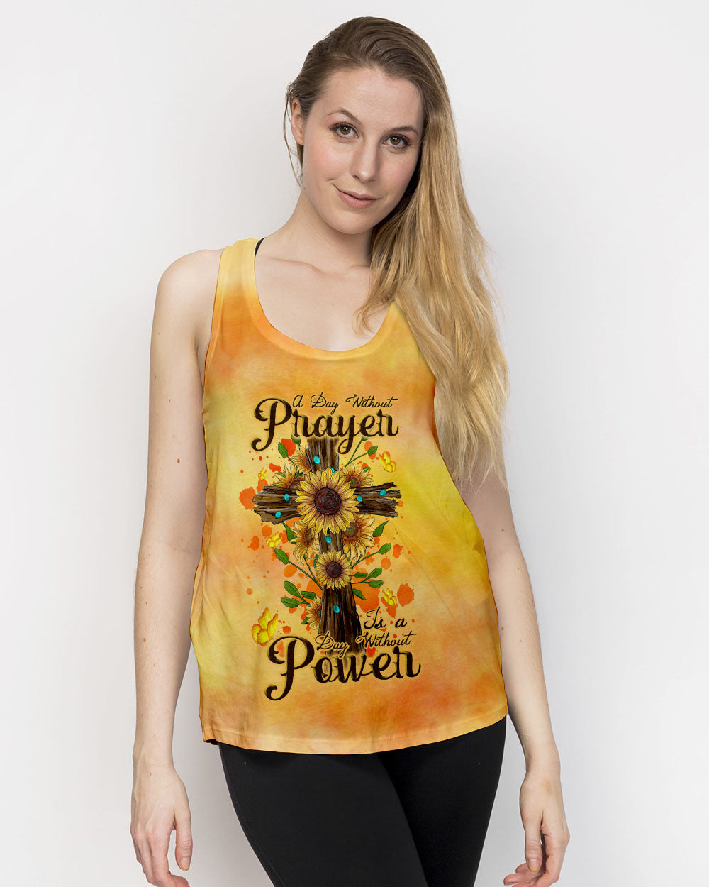 A Day Without Prayer Is A Day Without Power Women's All Over Print Shirt - Tlnt3008234