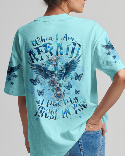 I Put My Trust in You Cross Wings Women's All Over Print Shirt - Tlnz0403244