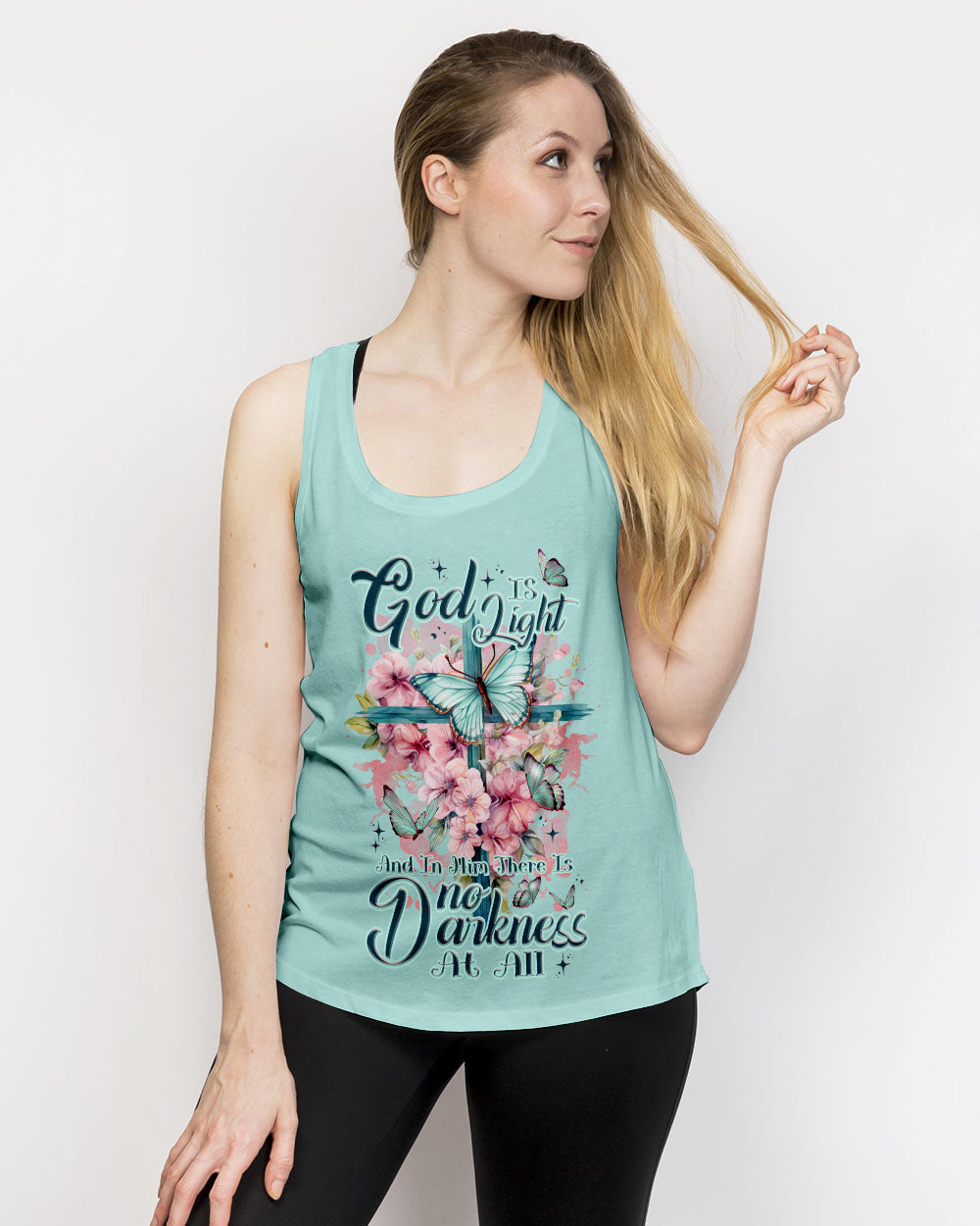 God Is Light Women's All Over Print Shirt - Tlnz0909232