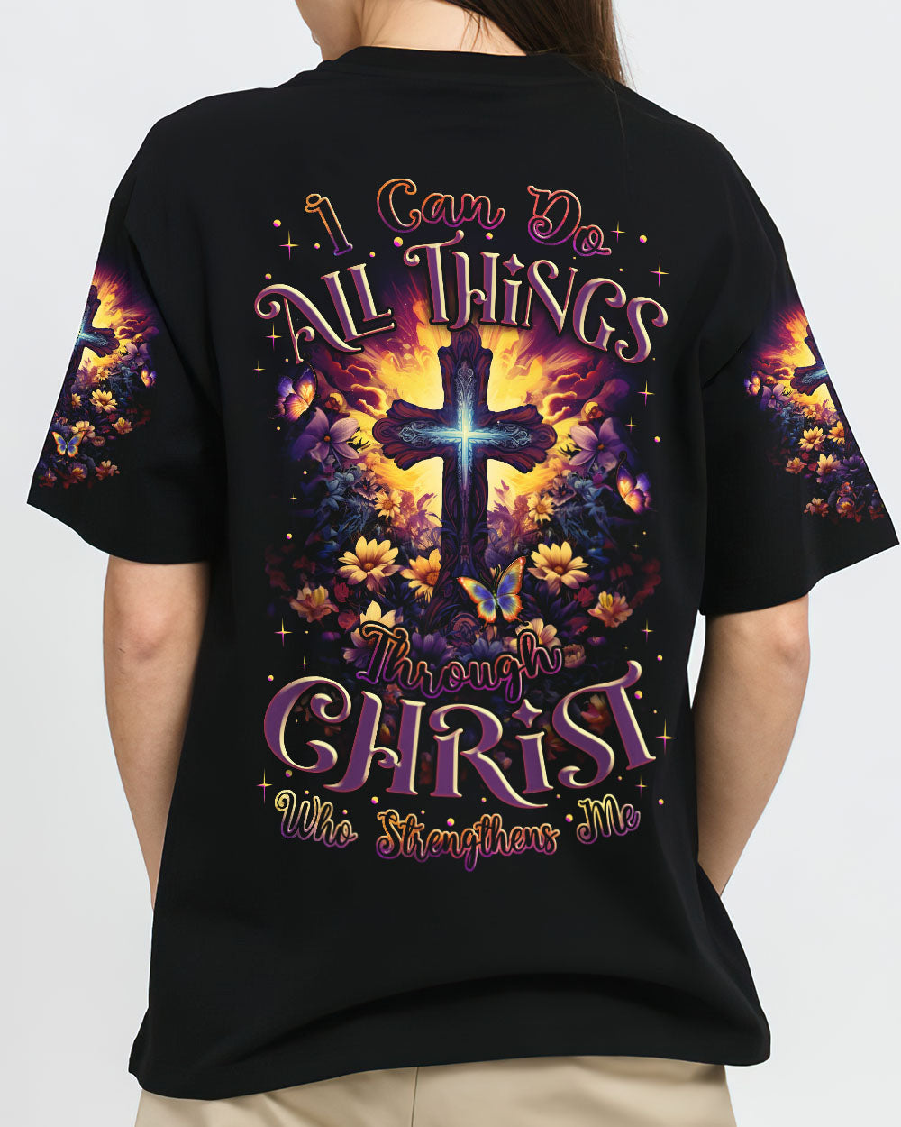 I Can Do All Things Through Christ Women's All Over Print Shirt - Tlnz1208233