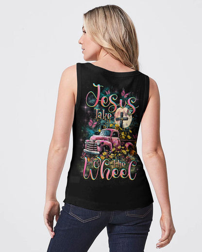 Jesus Take The Wheel Women's All Over Print Shirt - Tlnz1803244