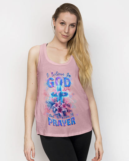 I Believe In God Lilies Women's All Over Print Shirt - Tlpq0803243