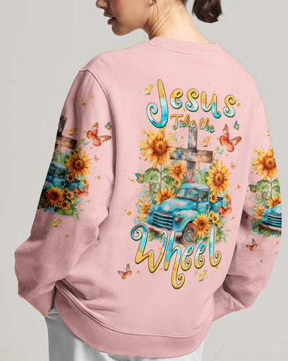 Jesus Take The Wheel Women's All Over Print Shirt - Tlpq2503241