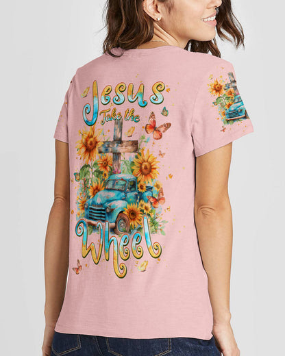 Jesus Take The Wheel Women's All Over Print Shirt - Tlpq2503241