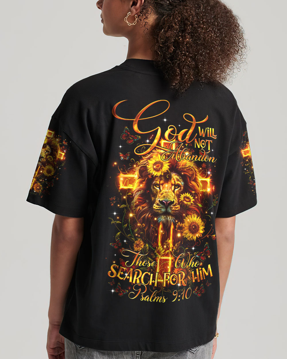 God Will Not Abandon Lion Women's All Over Print Shirt - Tltr1303243