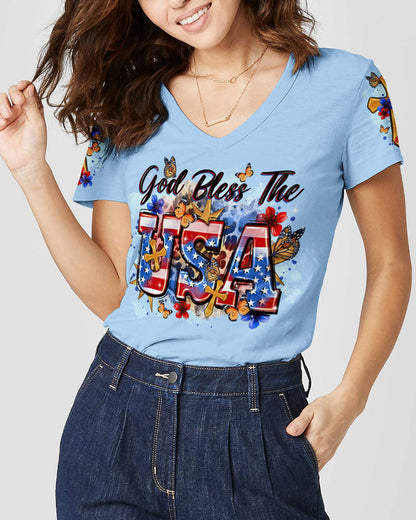 God Bless The USA Women's All Over Print Shirt - Tltr1509233