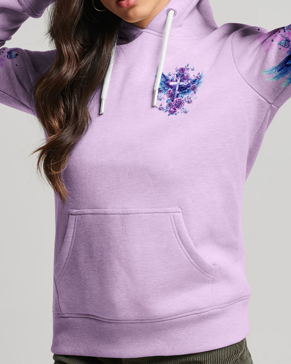 God Says You Are Cross Wings Women's All Over Print Shirt - Tltr2003244