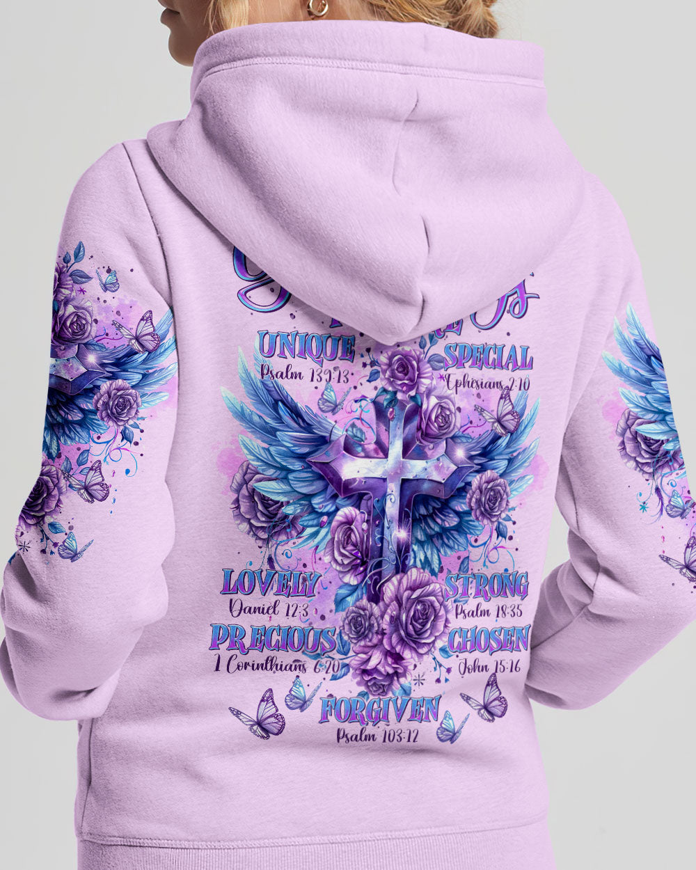 God Says You Are Cross Wings Women's All Over Print Shirt - Tltr2003244