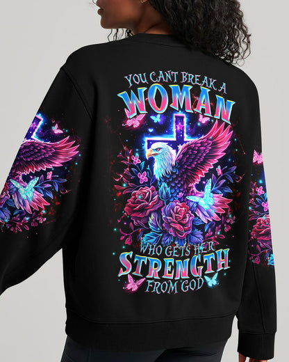 You Can't Break A Woman Women's All Over Print Shirt - Tltr2103243