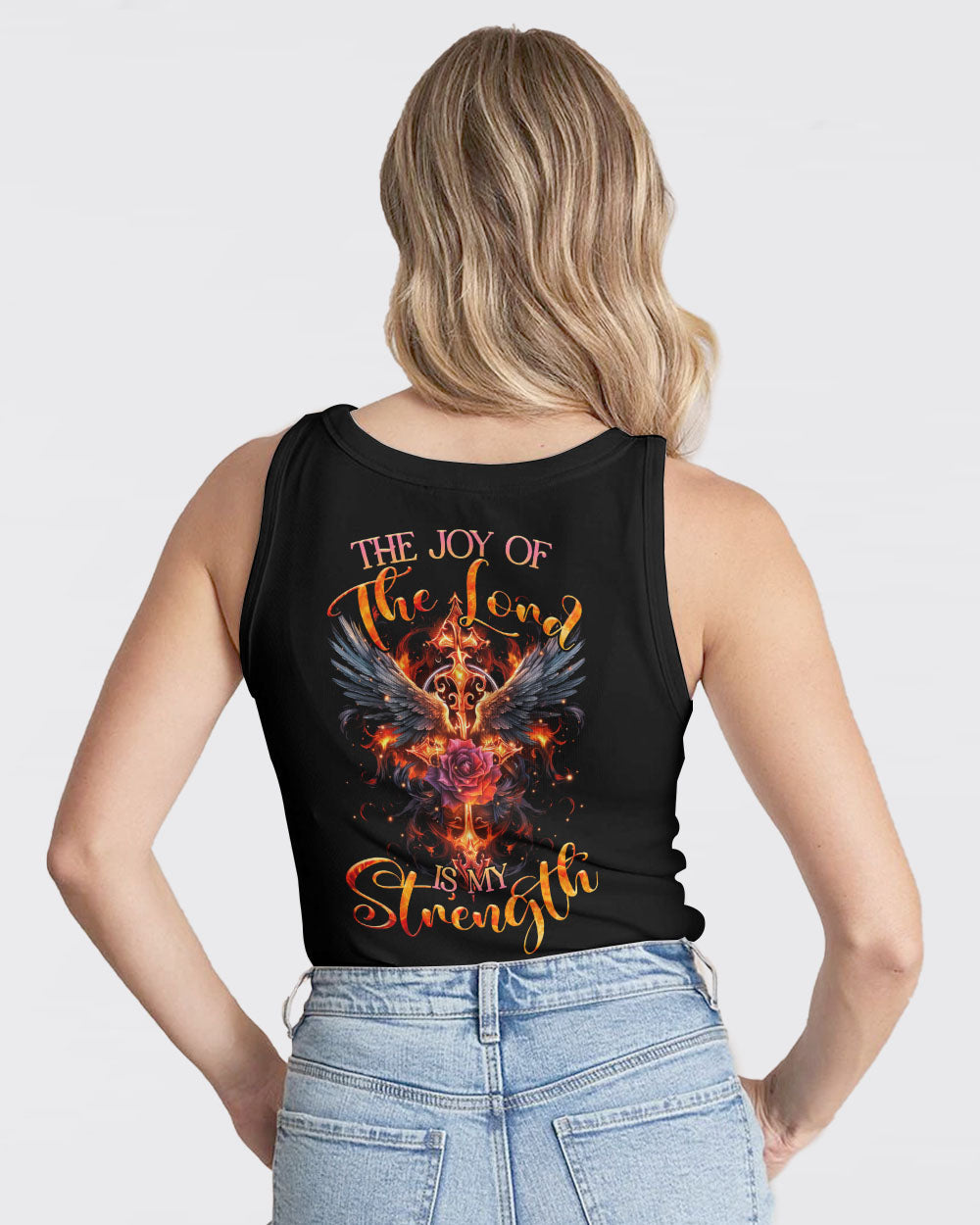 The Joy Of The Lord Fire Wings Women's All Over Print Shirt - Tltr2809233