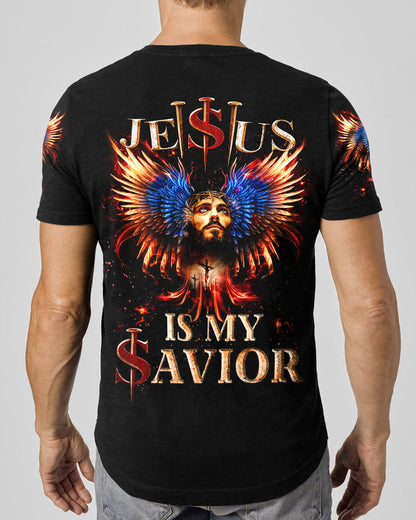 Jesus Is My Savior Wings Men's All Over Print Shirt - Tltw1108234