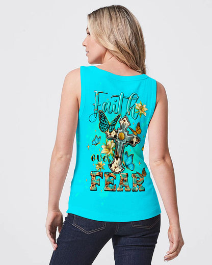 Faith Over Fear Women's All Over Print Shirt - Tltw1309235