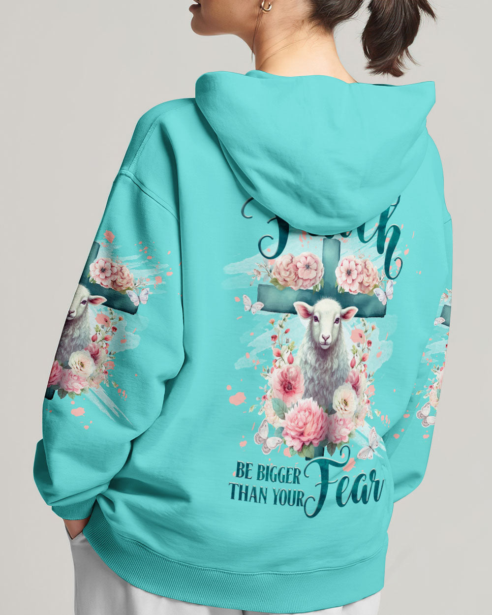 Let Your Faith Be Bigger Lamb Women's All Over Print Shirt - Tltw2109232