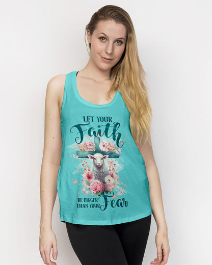 Let Your Faith Be Bigger Lamb Women's All Over Print Shirt - Tltw2109232