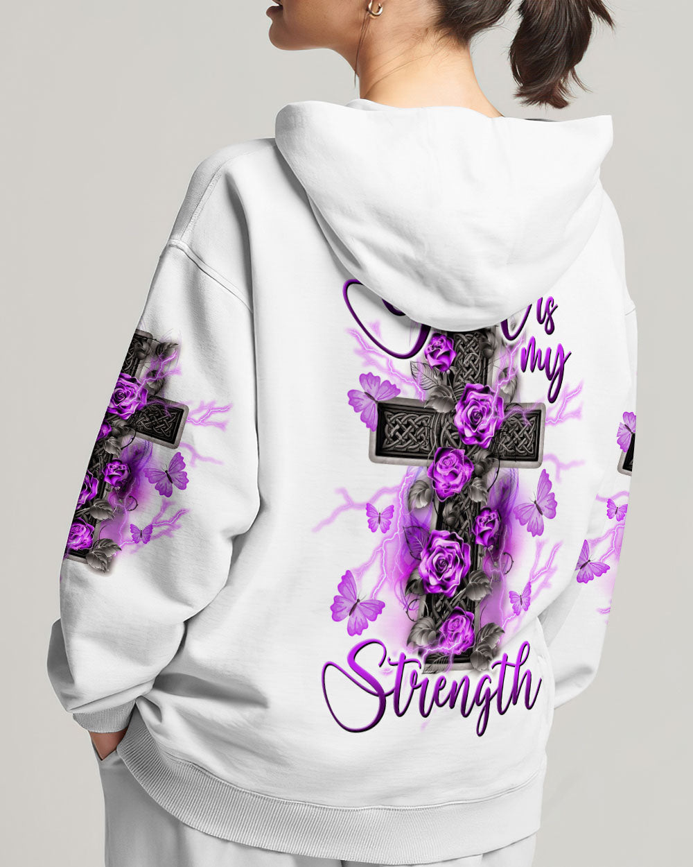 God Is My Strength Women's All Over Print Shirt - Tltw2309234