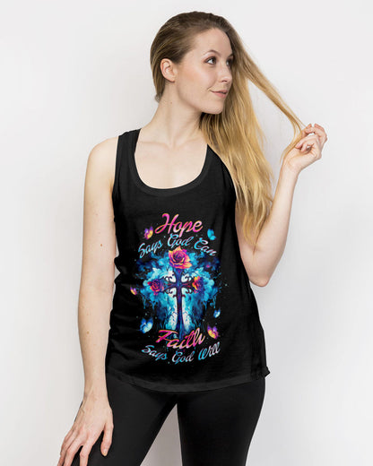 Hope Says God Can Women's All Over Print Shirt - Tltw2408231