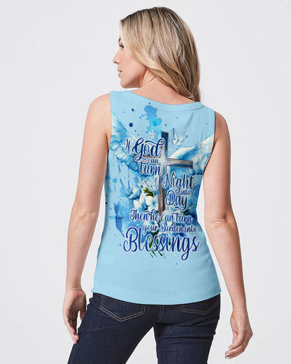 Turn Burden Into Blessings Women's All Over Print Shirt - Ty0709233