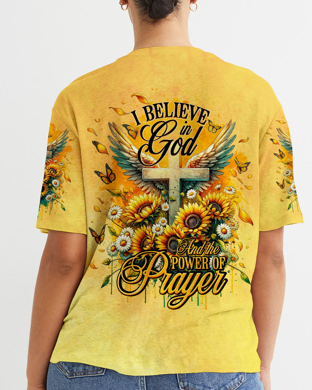 I Believe In God Women's All Over Print Shirt - Ty1811231