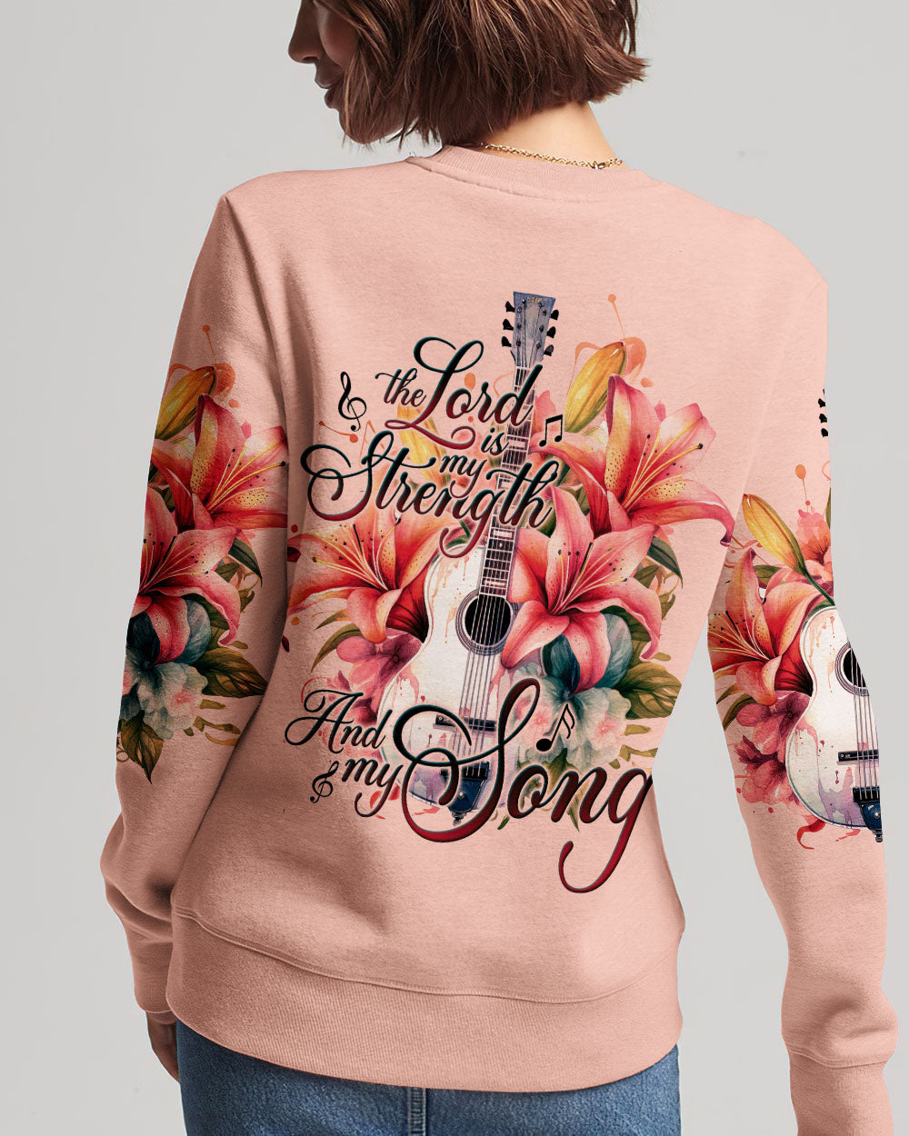 The Lord Is My Strength And My Song Women's All Over Print - Ty1909234