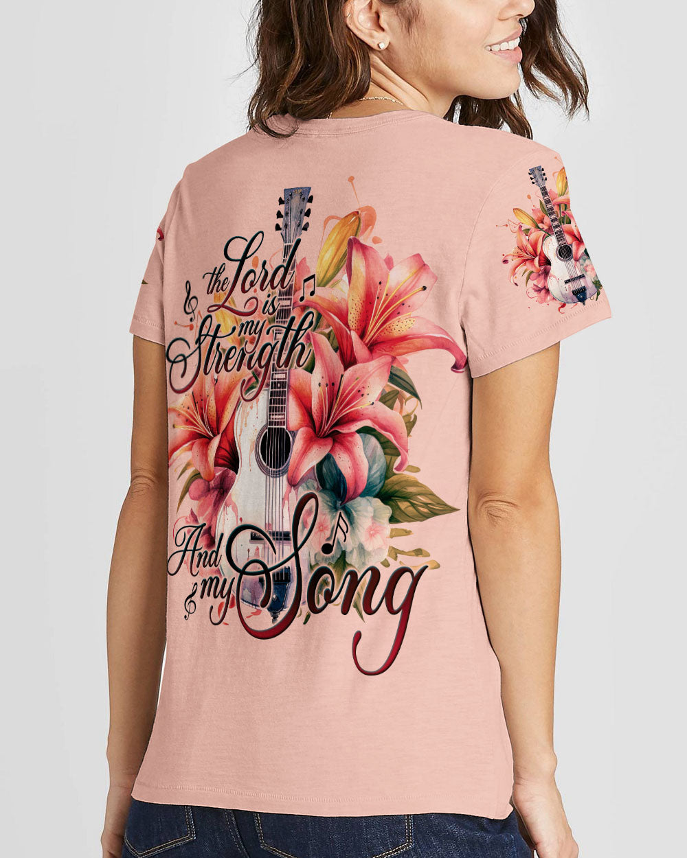 The Lord Is My Strength And My Song Women's All Over Print - Ty1909234