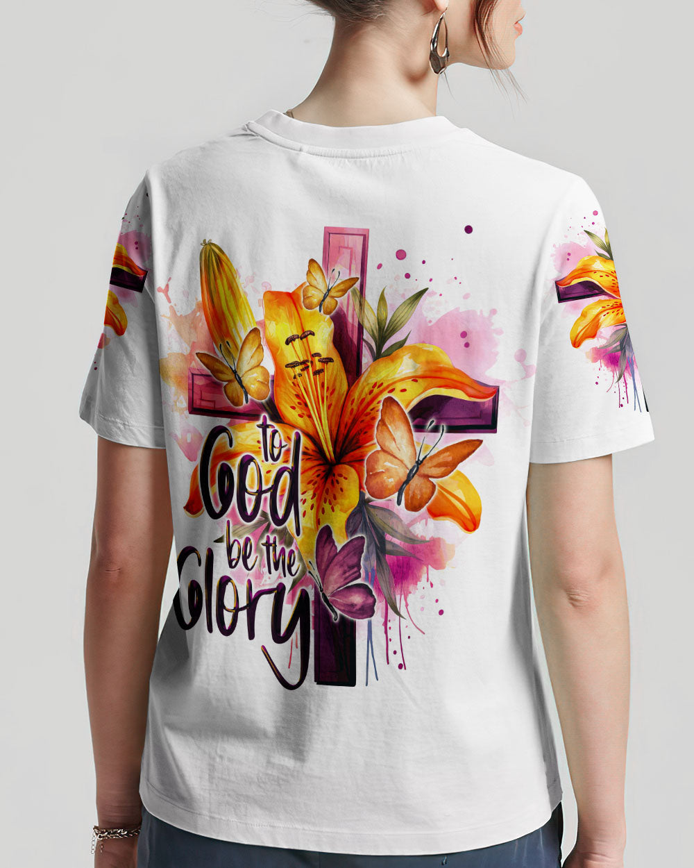 To God Be The Glory Women's All Over Print Shirt - Ty2009231