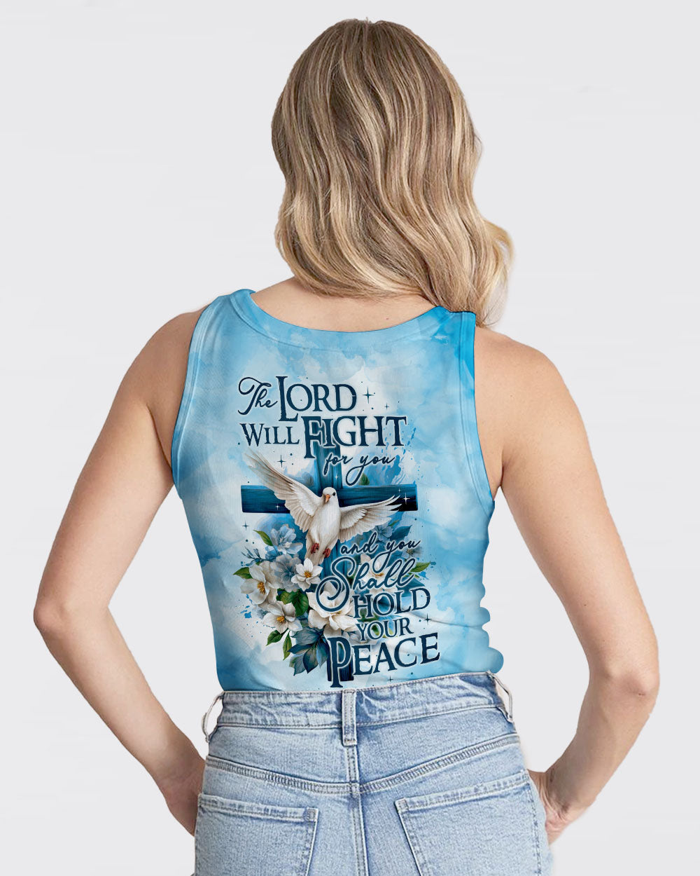 The Lord Will Fight For You Women's All Over Print Shirt - Ty2508233