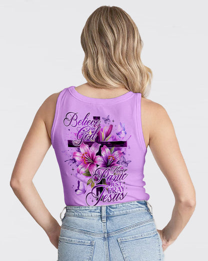 Believe In God Women's All Over Print Shirt - Ty2808232