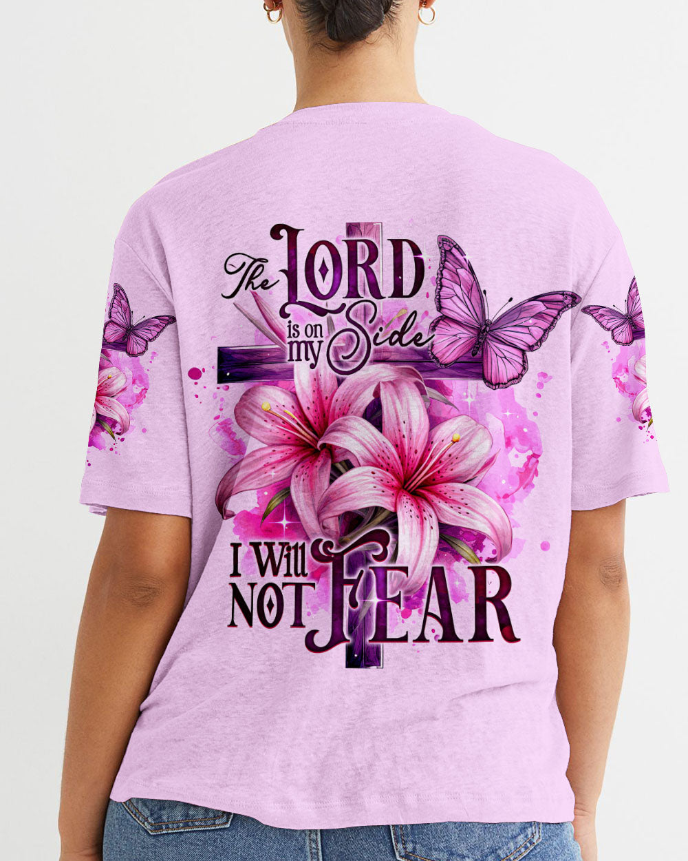 The Lord Is On My Side Women's All Over Print Shirt - Ty2809234