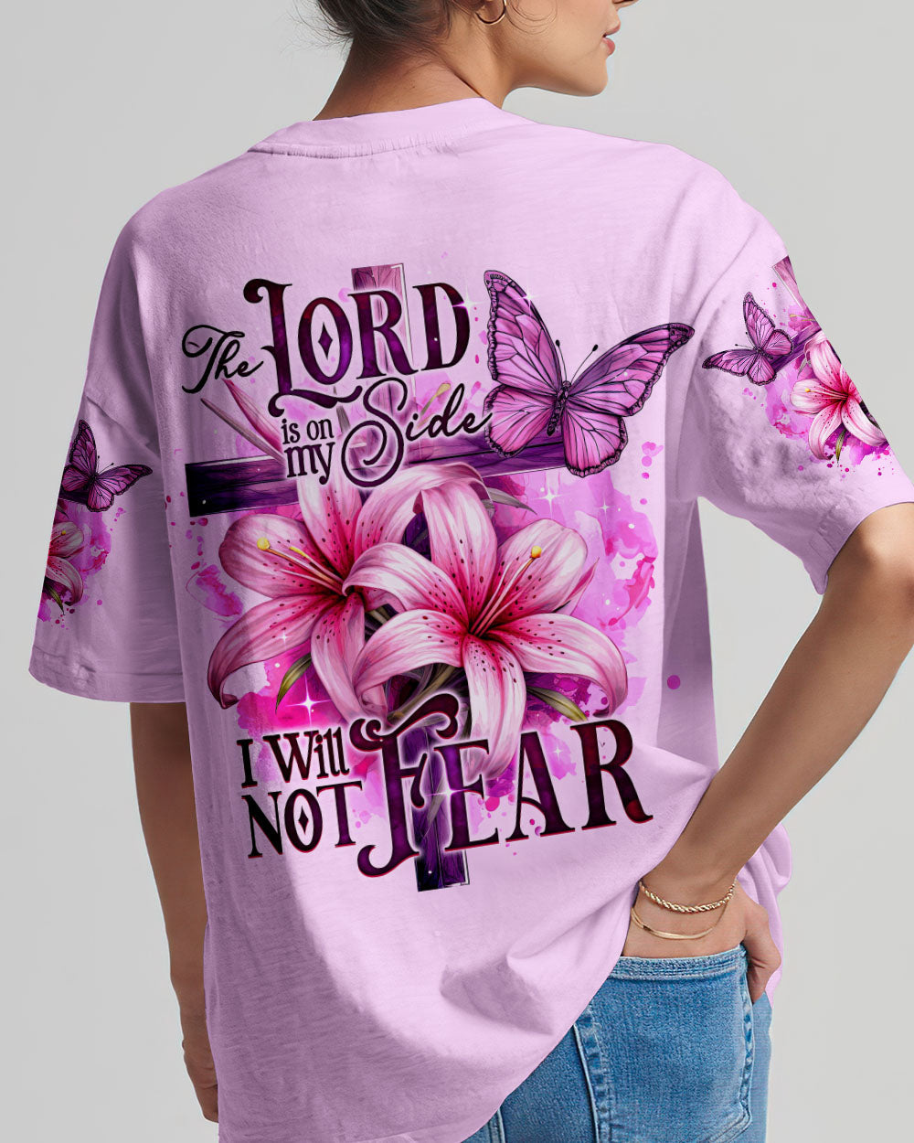 The Lord Is On My Side Women's All Over Print Shirt - Ty2809234